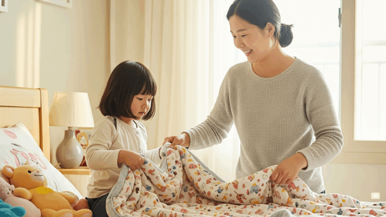 [Day 2] 아침 습관, 이부자리 정리! 영어로 이렇게 말해요! “Let’s make the bed”